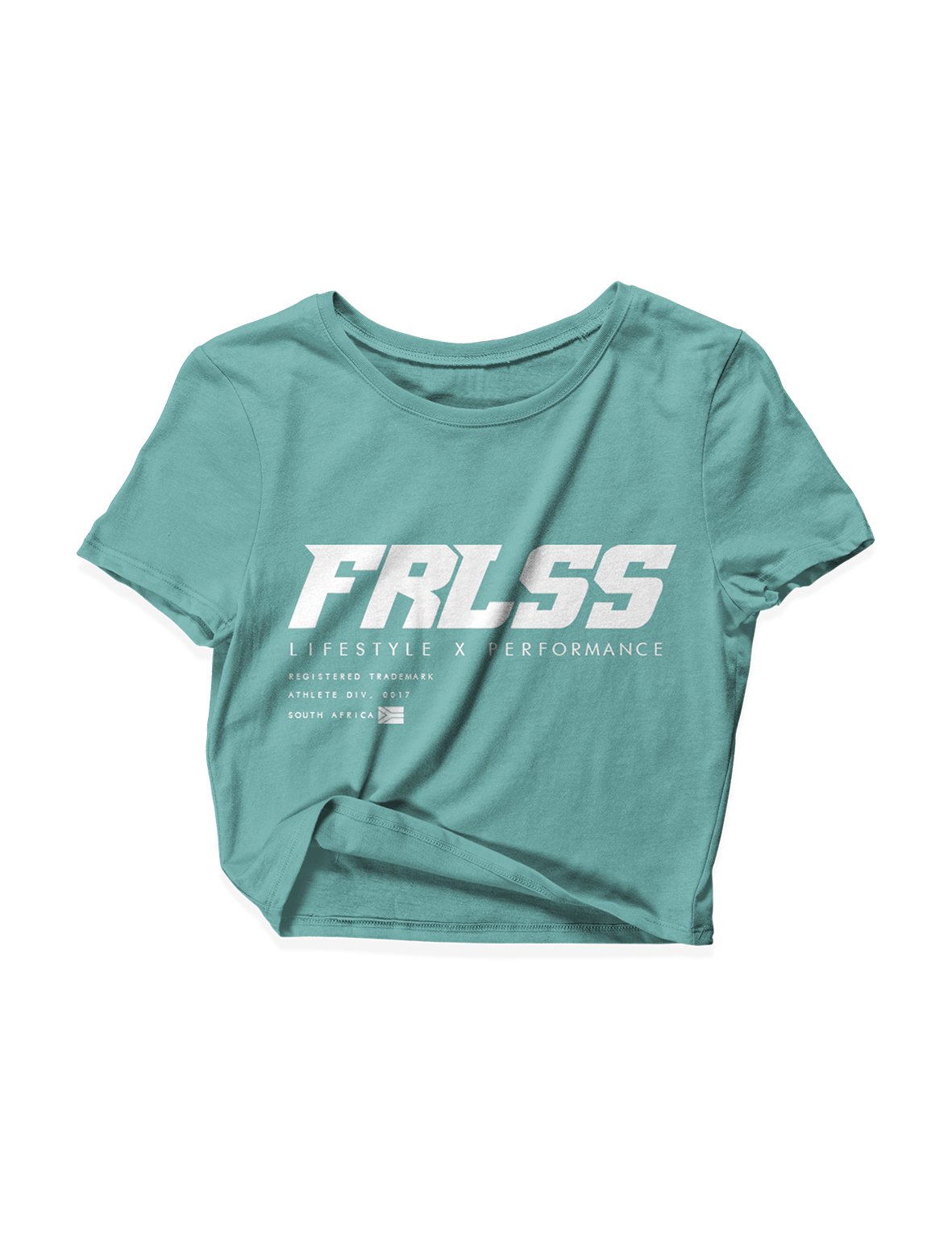 Ladies Black Crop Tops - Trademarked - FRLSS - AMRAP INDUSTRIES