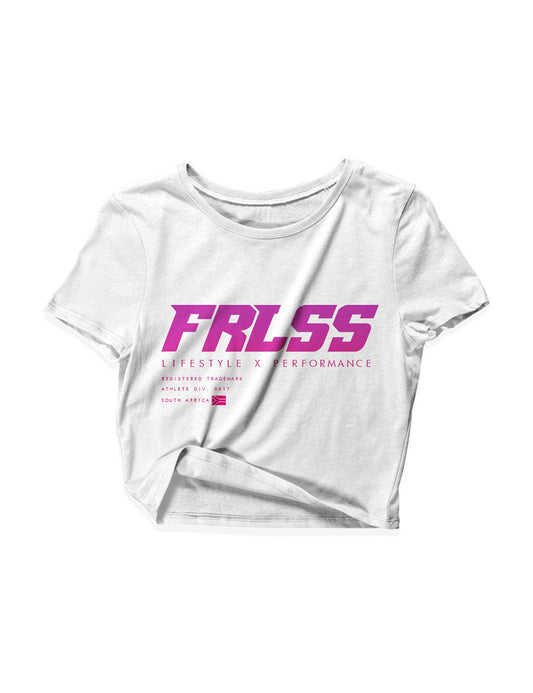 Ladies Black Crop Tops - Trademarked - FRLSS - AMRAP INDUSTRIES