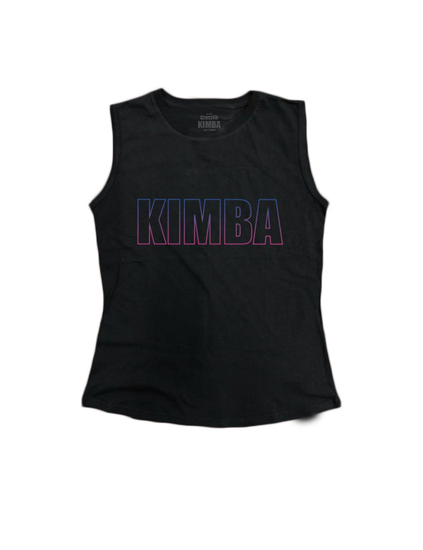 Ladies Black Everyday Tank Tops - Made to Endure Pink - CrossFit Kimba - AMRAP INDUSTRIES