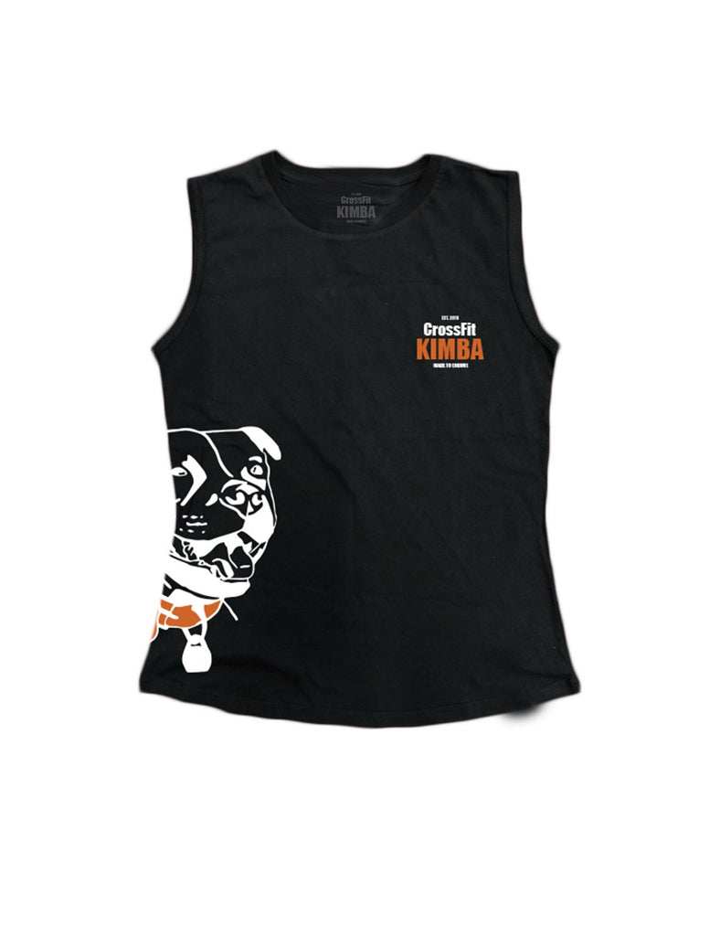 Ladies Black Everyday Tank Tops - Mascot - CrossFit Kimba - AMRAP INDUSTRIES