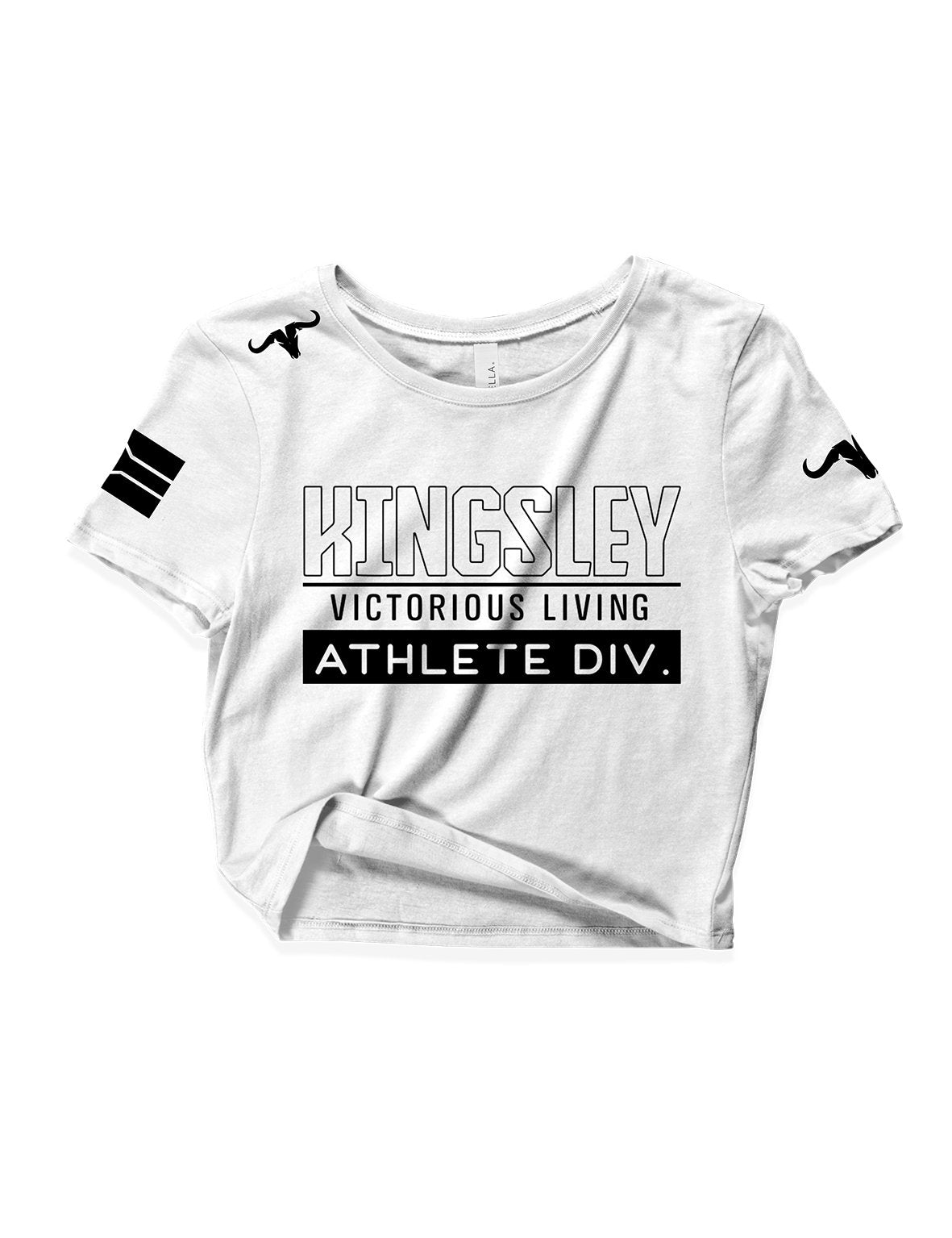 Ladies Crop Tops - Athlete Div - Kingsley - AMRAP INDUSTRIES