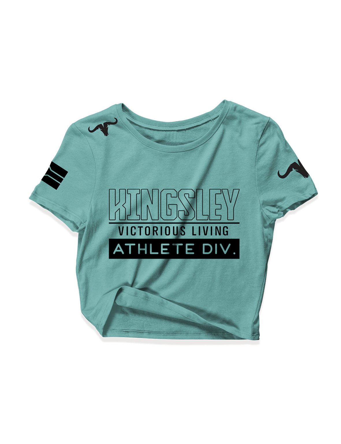 Ladies Crop Tops - Athlete Div - Kingsley - AMRAP INDUSTRIES