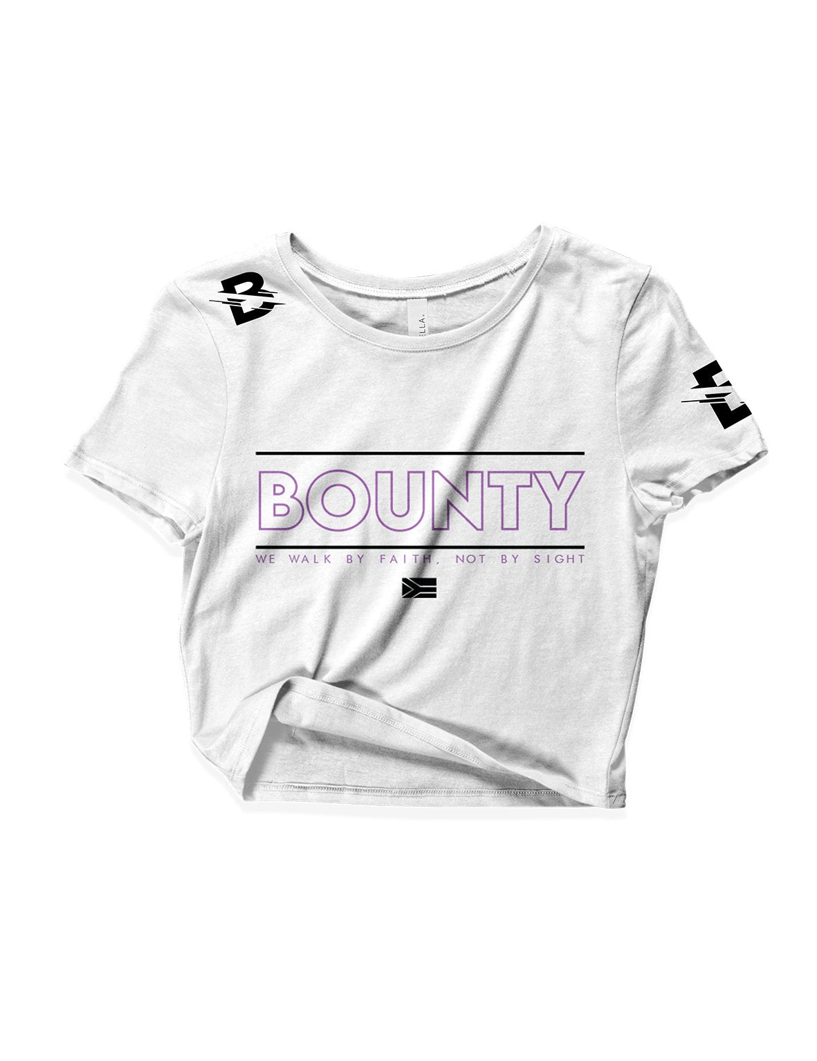 Ladies Crop Tops - Athlete Name - Bounty - AMRAP INDUSTRIES