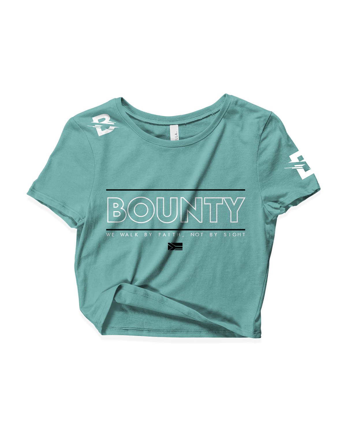 Ladies Crop Tops - Athlete Name - Bounty - AMRAP INDUSTRIES