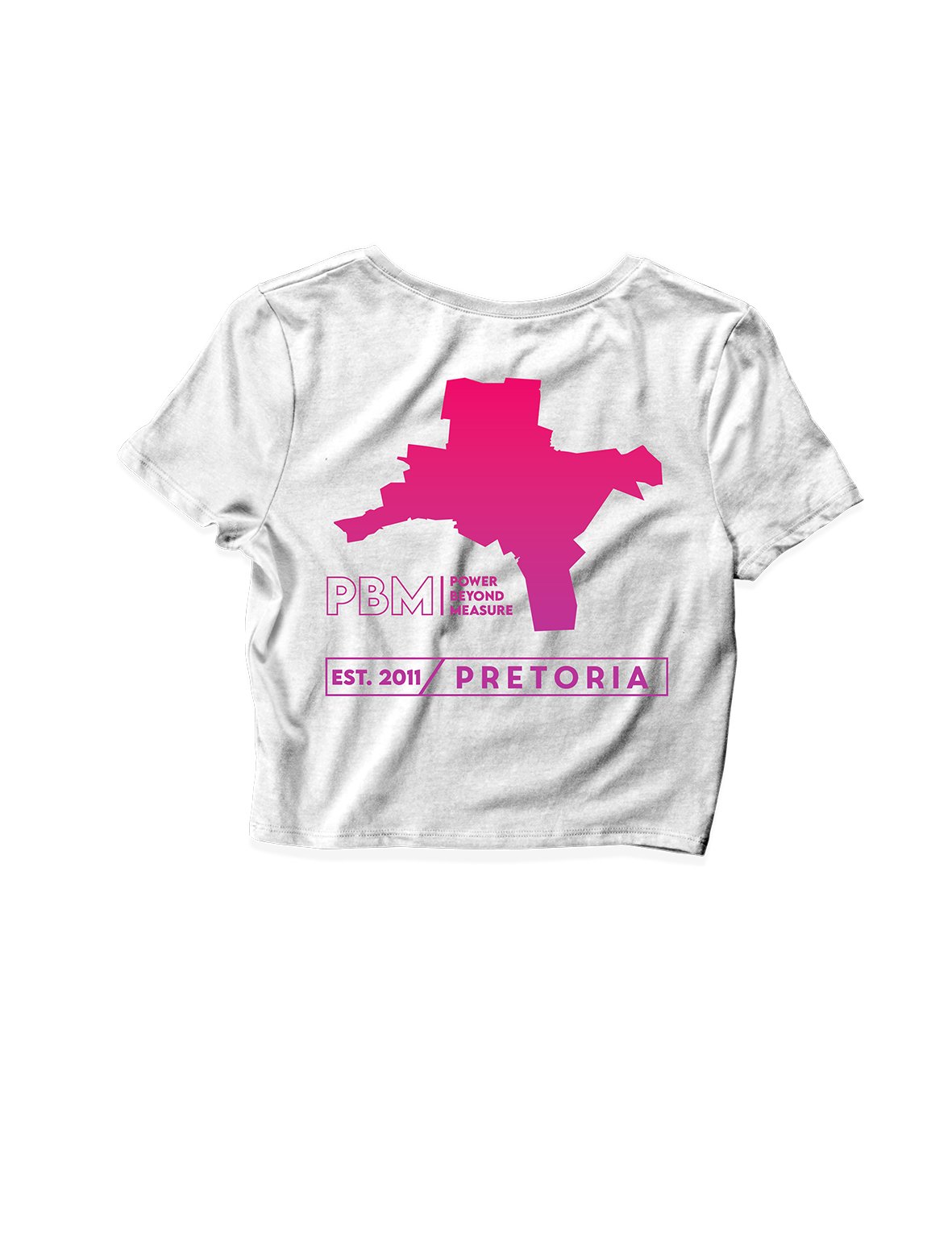 Ladies Crop Tops - Pretoria Map - PBM - AMRAP INDUSTRIES