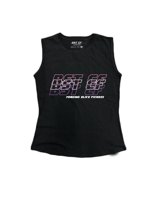 Ladies Everyday Tank Tops - 3D Outlined - Crossfit BST - AMRAP INDUSTRIES