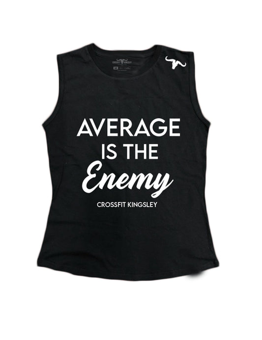 Ladies Everyday Tank Tops - Average is the Enemy - Kingsley - AMRAP INDUSTRIES