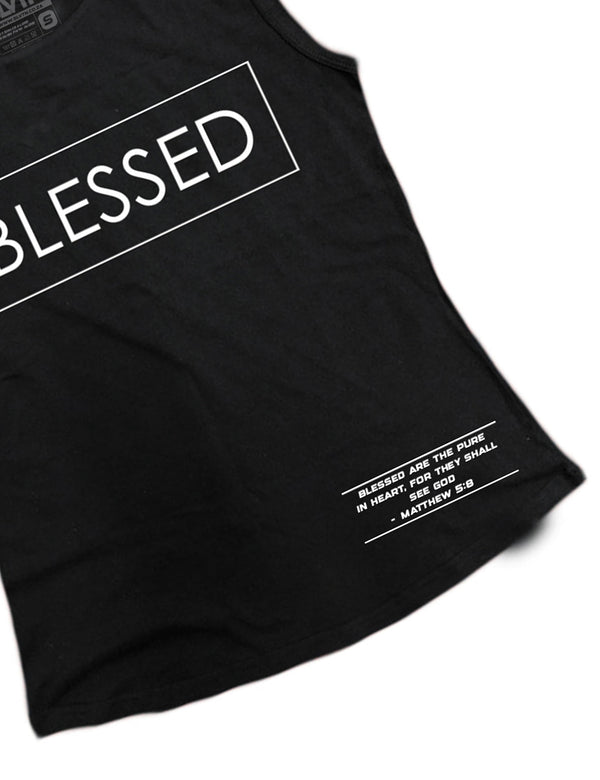 Ladies Everyday Tank Tops - Blessed - SLVTN - AMRAP INDUSTRIES