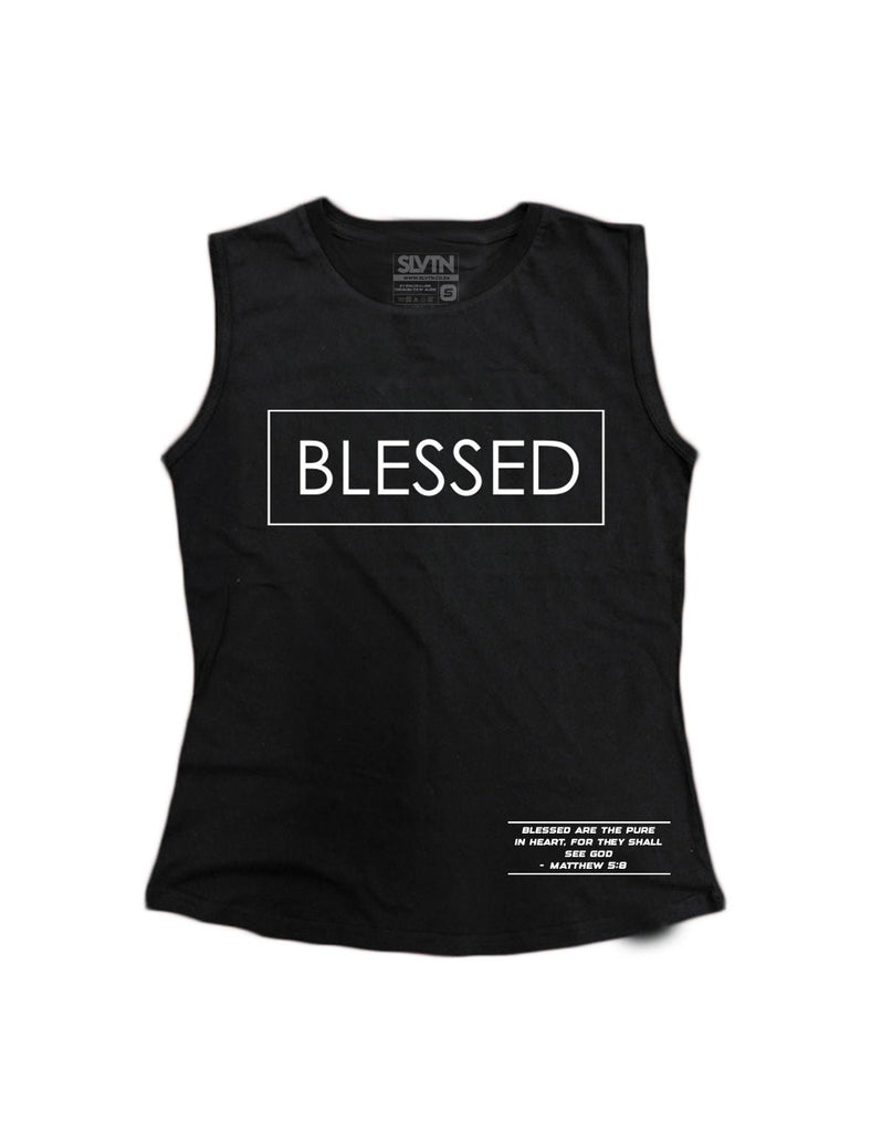 Ladies Everyday Tank Tops - Blessed - SLVTN - AMRAP INDUSTRIES