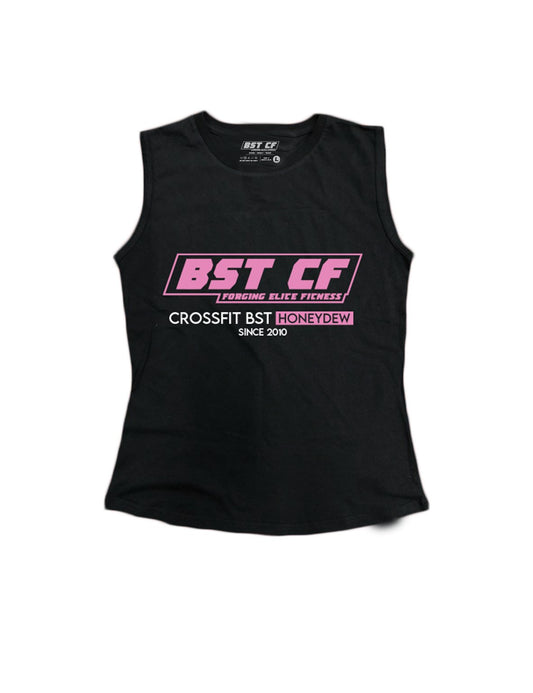 Ladies Everyday Tank Tops - Blood Sweat Tears Pink - Crossfit BST - AMRAP INDUSTRIES