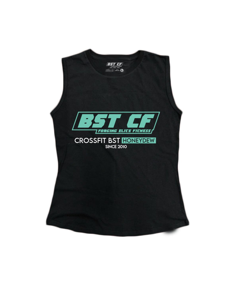 Ladies Everyday Tank Tops - Blood Sweat Tears Turq- Crossfit BST - AMRAP INDUSTRIES