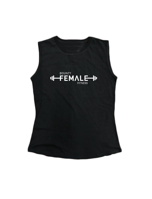 Ladies Everyday Tank Tops - Flagship White - Bounty Female Fitness - AMRAP INDUSTRIES