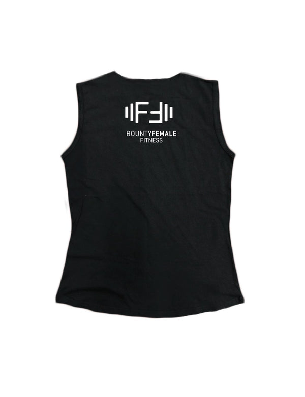 Ladies Everyday Tank Tops - Flagship White - Bounty Female Fitness - AMRAP INDUSTRIES