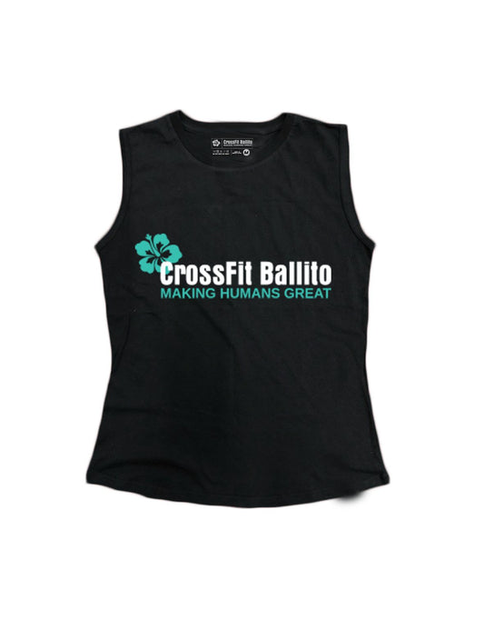 Ladies Everyday Tank Tops - Good Vibes Only - CrossFit Ballito - AMRAP INDUSTRIES