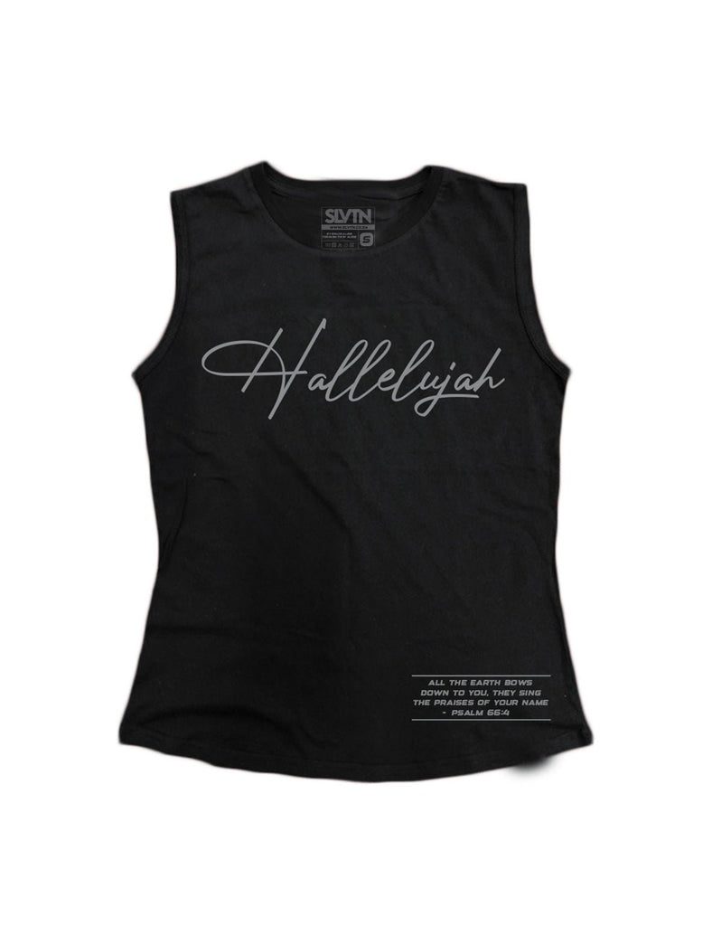 Ladies Everyday Tank Tops - Hallelujah - SLVTN - AMRAP INDUSTRIES