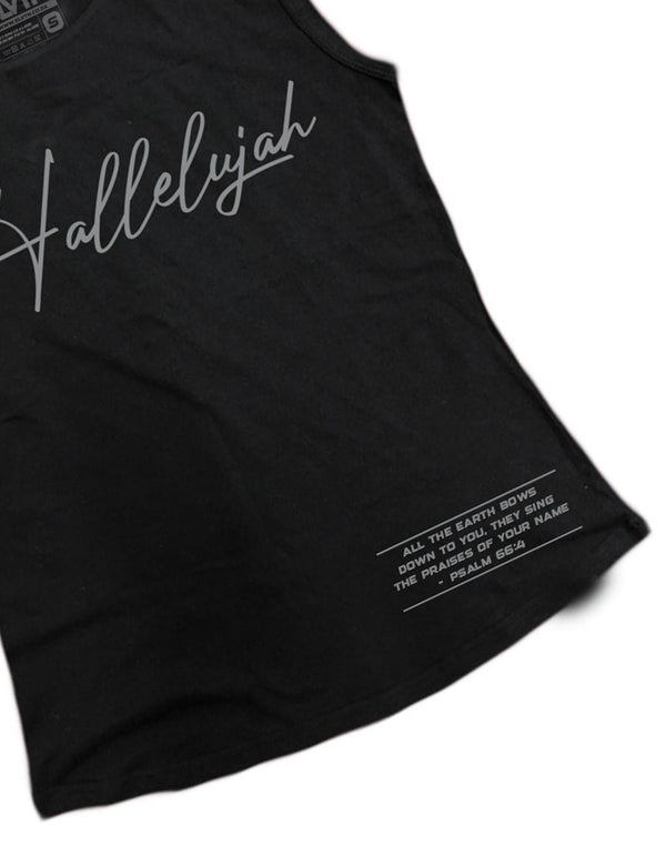 Ladies Everyday Tank Tops - Hallelujah - SLVTN - AMRAP INDUSTRIES