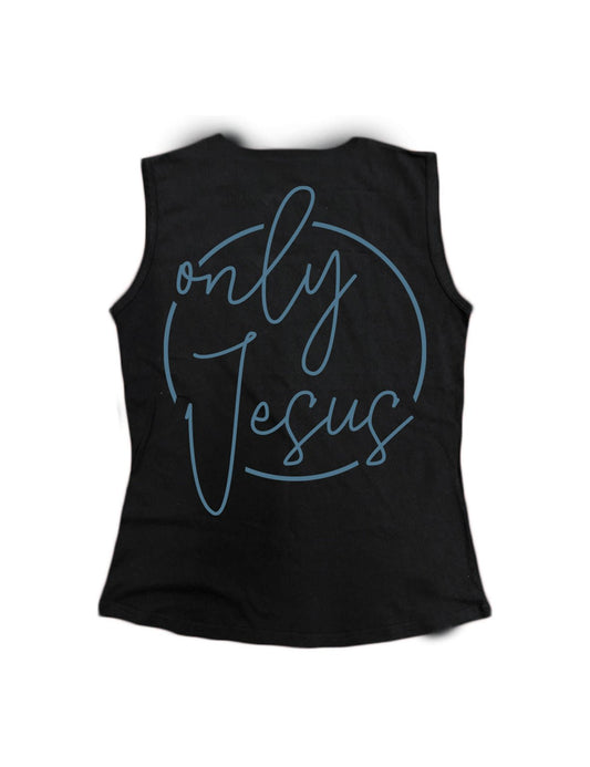 Ladies Everyday Tank Tops - Only Jesus - SLVTN - AMRAP INDUSTRIES