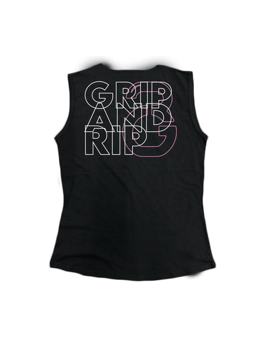 Ladies Everyday Tank Tops - Outlined - Grip and Rip - AMRAP INDUSTRIES