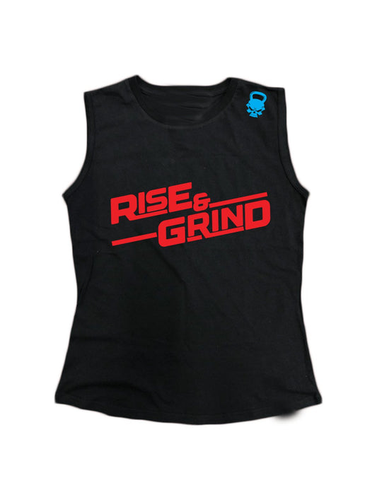 Ladies Everyday Tank Tops - Rise and Grind - RAG - AMRAP INDUSTRIES