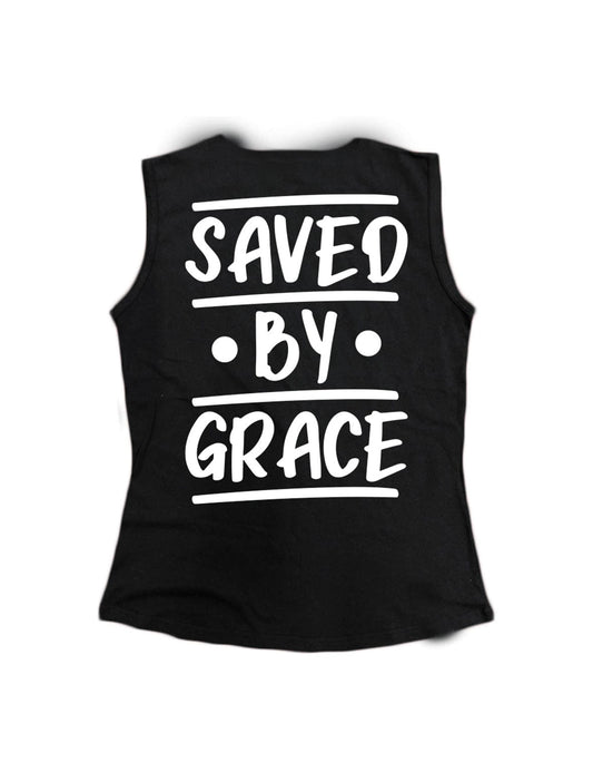 Ladies Everyday Tank Tops - Saved by Grace - SLVTN - AMRAP INDUSTRIES