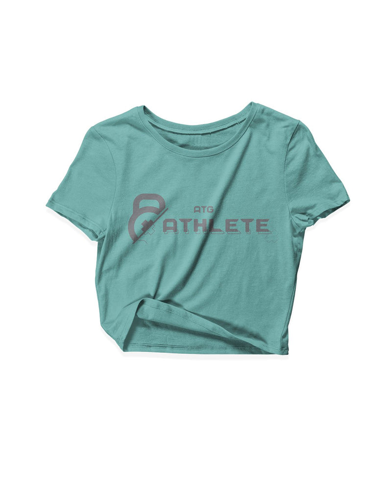 Ladies Sage Crop Tops - Athlete - ATG Fitness - AMRAP INDUSTRIES