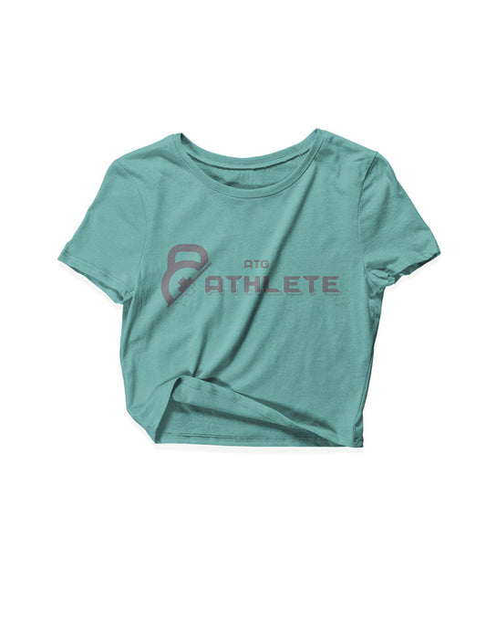 Ladies Sage Crop Tops - Athlete - ATG Fitness - AMRAP INDUSTRIES