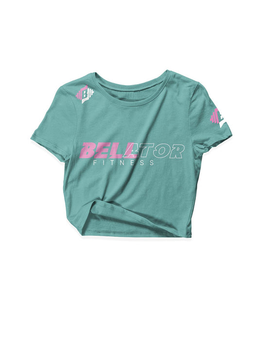 Ladies Sage Crop Tops - Bellator Fitness - AMRAP INDUSTRIES