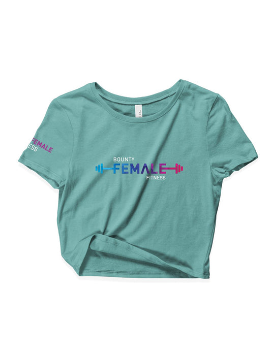 Ladies Sage Crop Tops - Flagship - Bounty Female Fitness - AMRAP INDUSTRIES