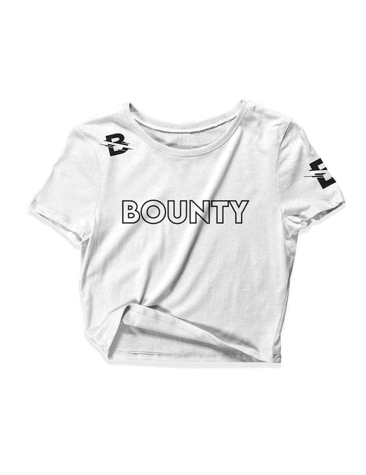 Ladies White Crop Tops - Flagship - Bounty - AMRAP INDUSTRIES