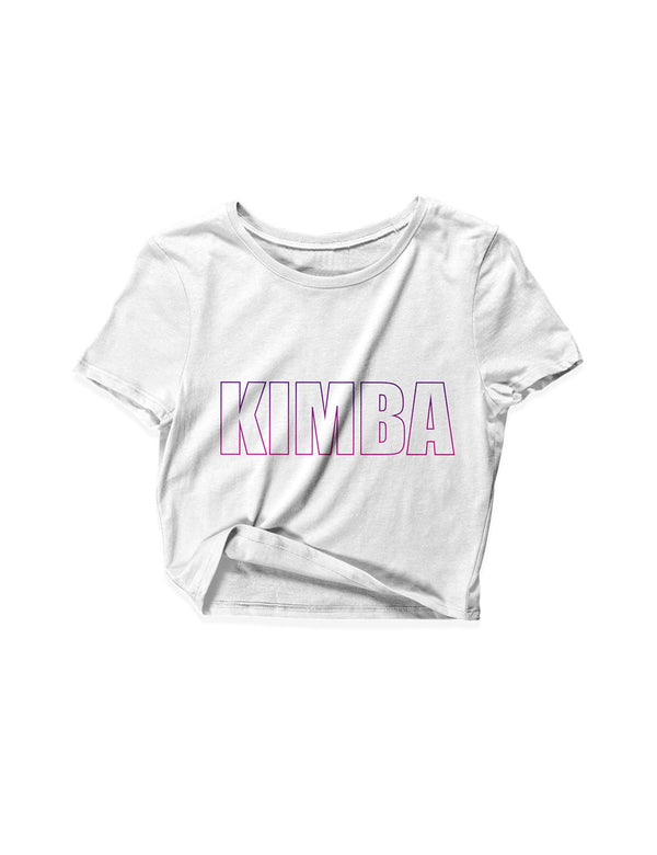 Ladies White Crop Tops - Made to Endure - CrossFit Kimba - AMRAP INDUSTRIES