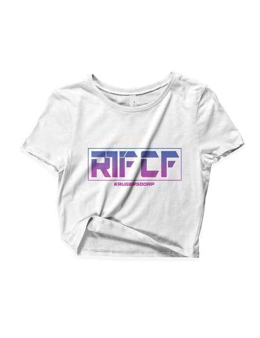 Ladies White Crop Tops - RTF CF - AMRAP INDUSTRIES