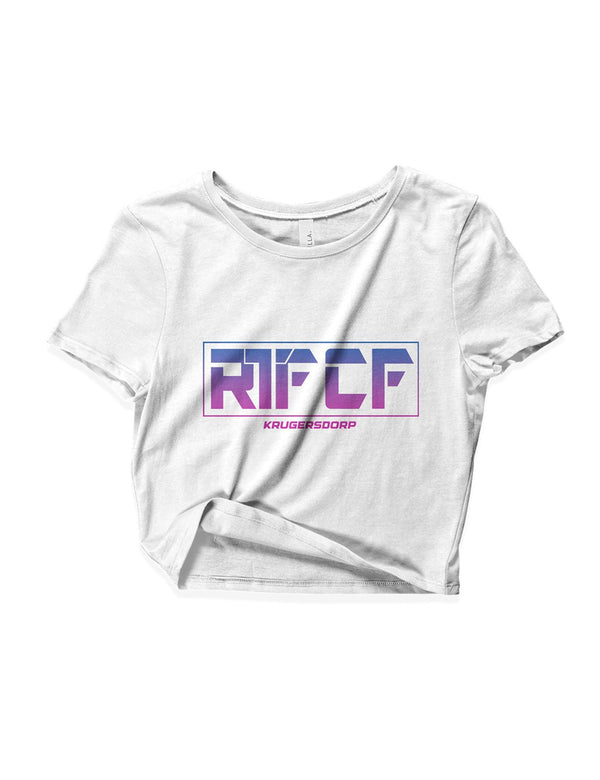 Ladies White Crop Tops - RTF CF - AMRAP INDUSTRIES