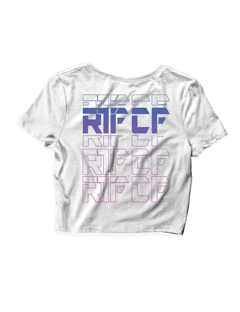 Ladies White Crop Tops - RTF CF - AMRAP INDUSTRIES