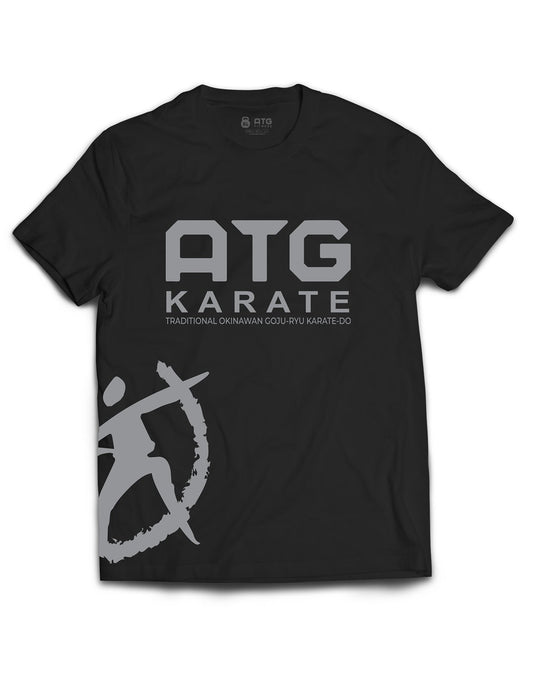 Universal Black Premium Tee - Karate - ATG Fitness - AMRAP INDUSTRIES