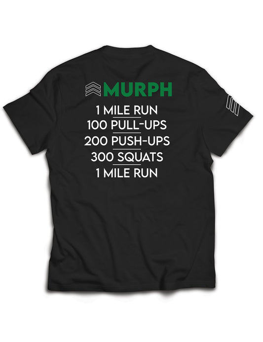 Universal Black Premium Tee - Murph - Greenzone - AMRAP INDUSTRIES