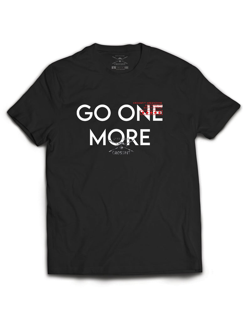 Universal Black Premium Tee - One more Time - Greenzone - AMRAP INDUSTRIES