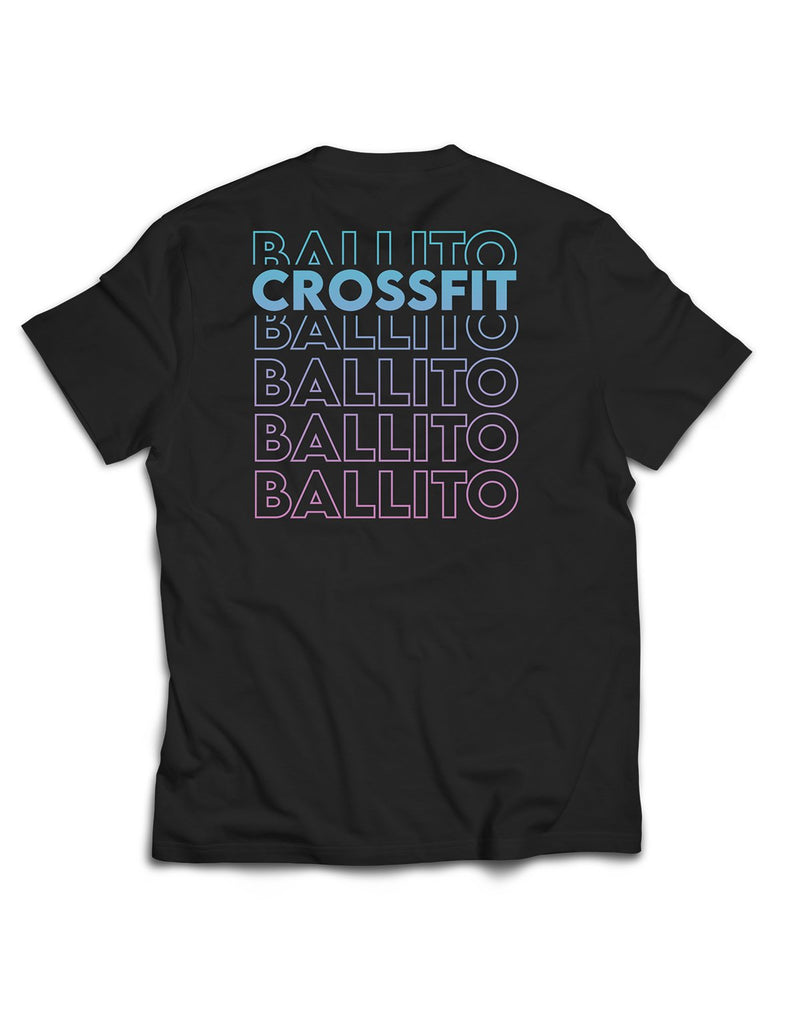 Universal Black Premium Tee - Outlined - CrossFit Ballito - AMRAP INDUSTRIES