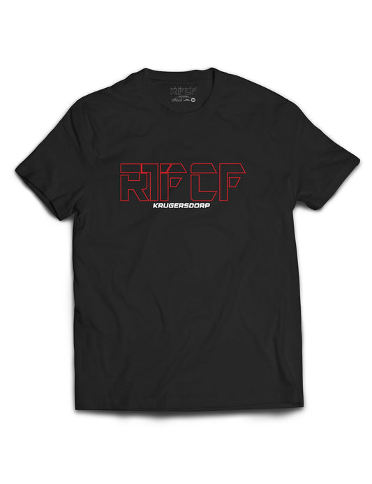 Universal Black Premium Tee - Outlined -RTF CF - AMRAP INDUSTRIES