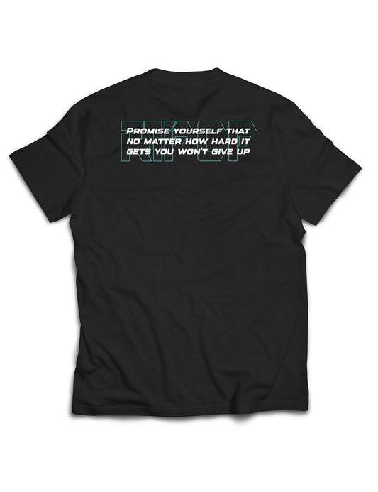 Universal Black Premium Tee - Quote -RTF CF - AMRAP INDUSTRIES