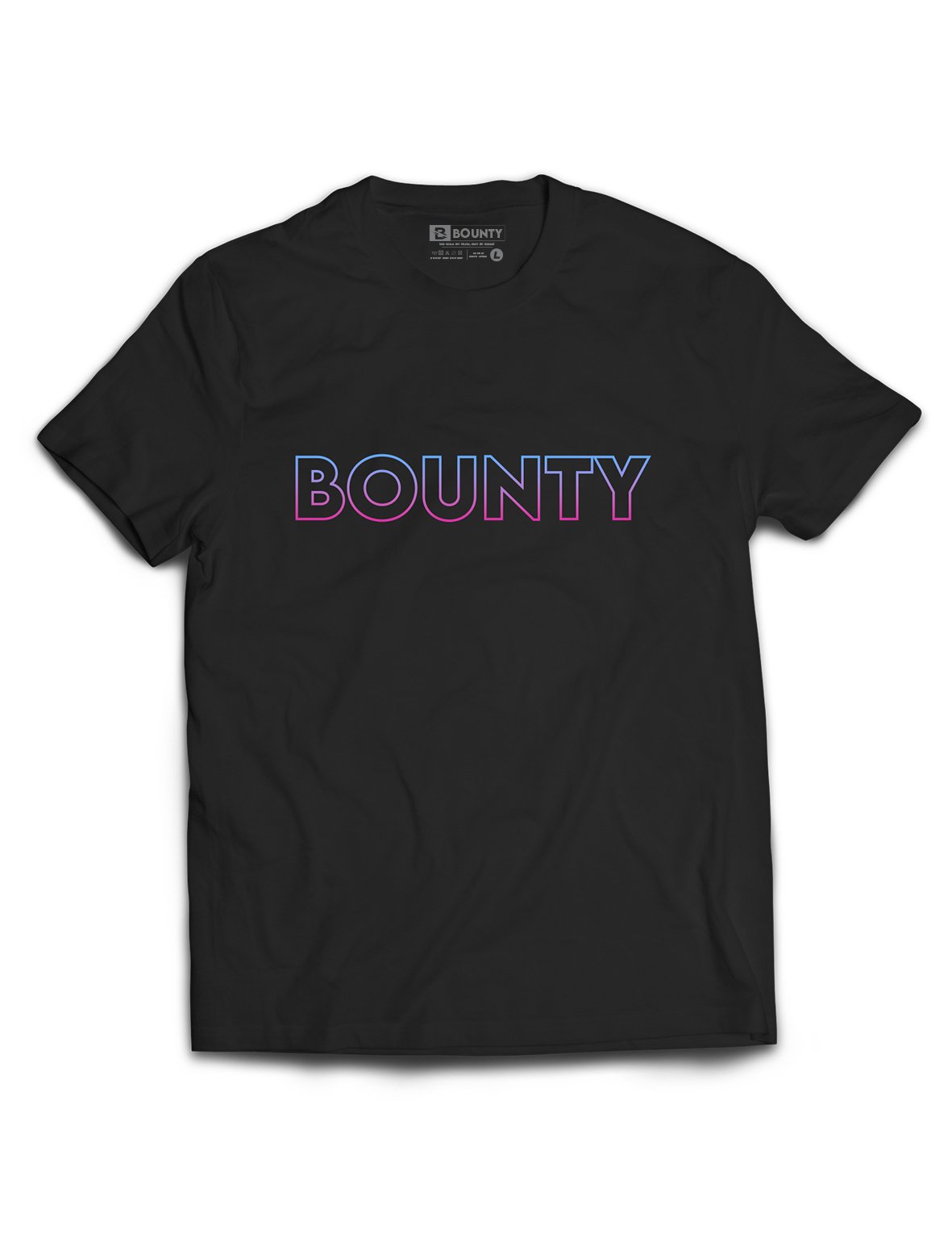 Universal Black Premium Tee - RX Chart - Bounty - AMRAP INDUSTRIES