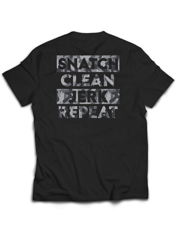 Universal Black Premium Tee - Snatch - Greenzone - AMRAP INDUSTRIES