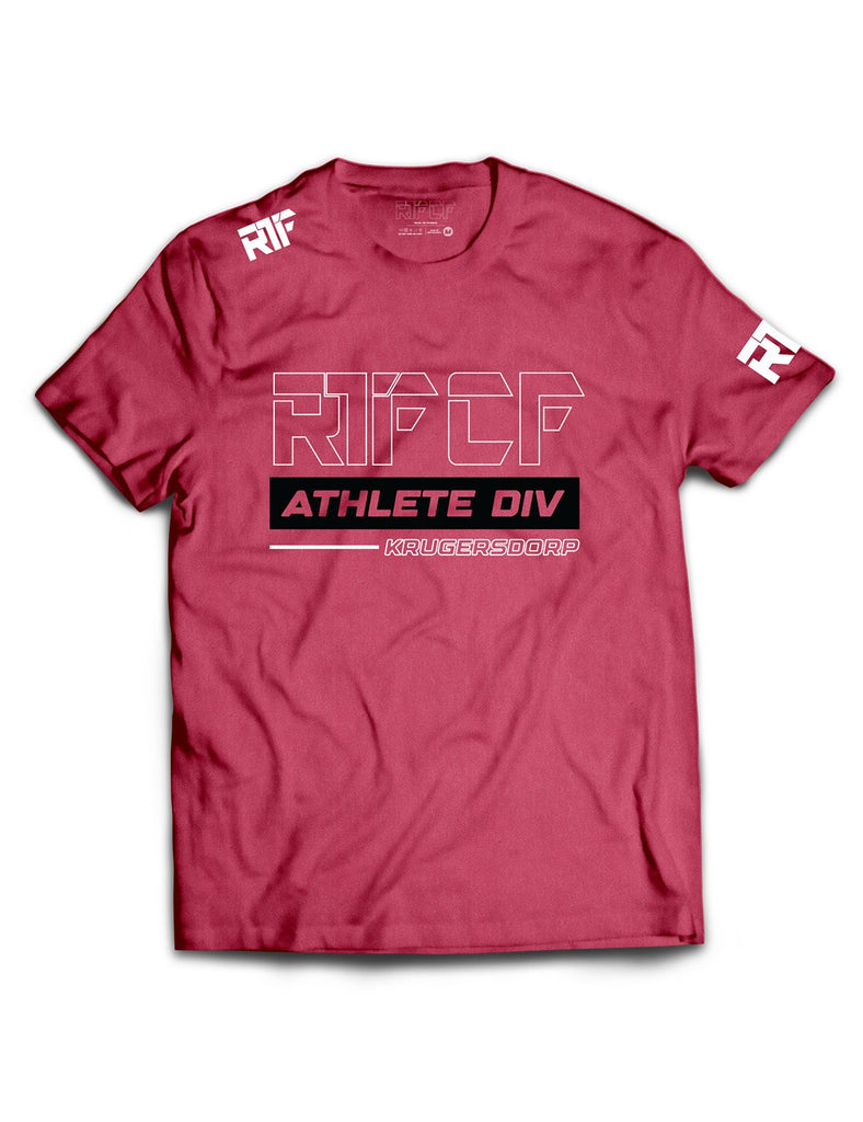 Universal Burgundy Melange Premium Tee - Athlete -RTF CF - AMRAP INDUSTRIES