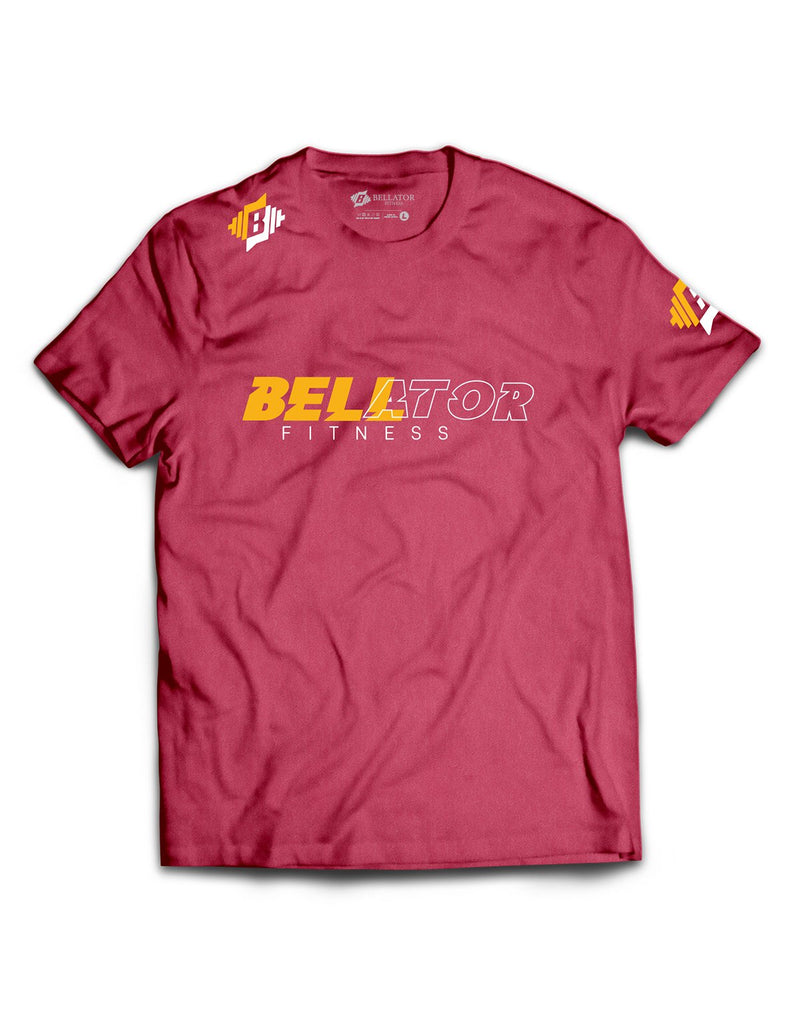 Universal Burgundy Melange Premium Tee - Bellator Fitness - AMRAP INDUSTRIES