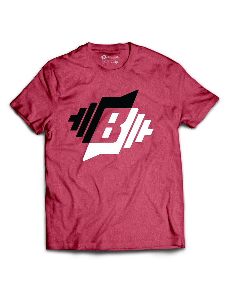 Universal Burgundy Melange Premium Tee - Flagship - Bellator Fitness - AMRAP INDUSTRIES