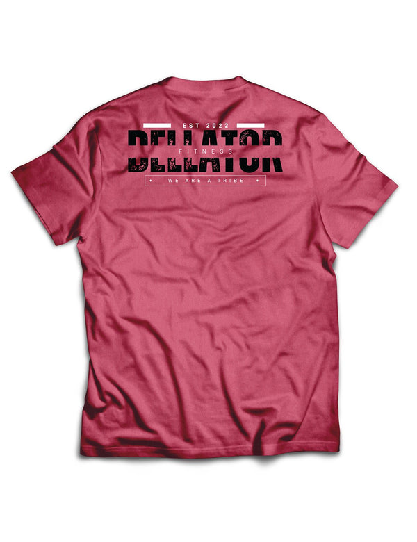 Universal Burgundy Melange Premium Tee - Flagship - Bellator Fitness - AMRAP INDUSTRIES