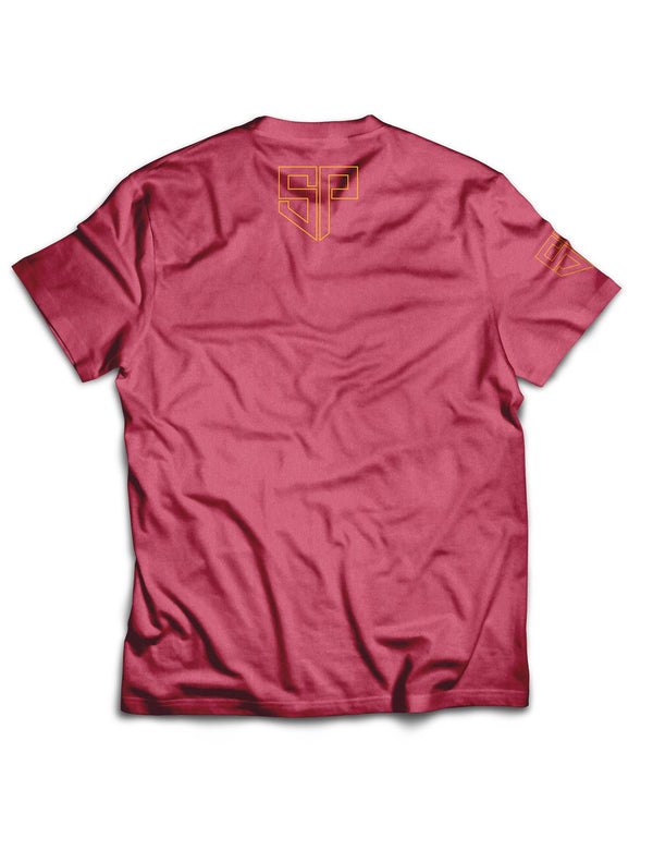 Universal Burgundy Melange Premium Tee - Flagship - Smit Performance - AMRAP INDUSTRIES