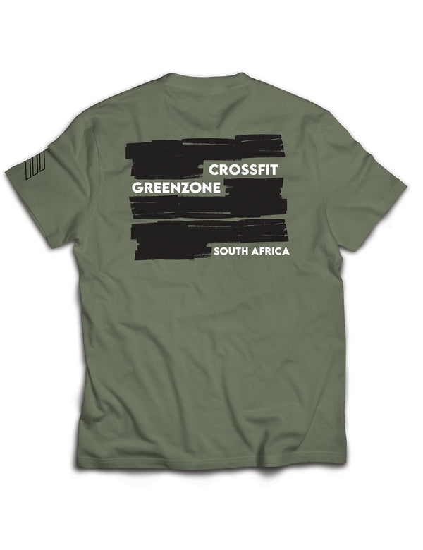 Universal Khaki Premium Tee - Athlete - Greenzone - AMRAP INDUSTRIES