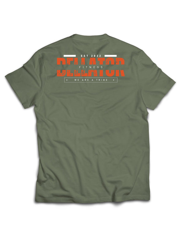 Universal Khaki Premium Tee - Flagship - Bellator Fitness - AMRAP INDUSTRIES