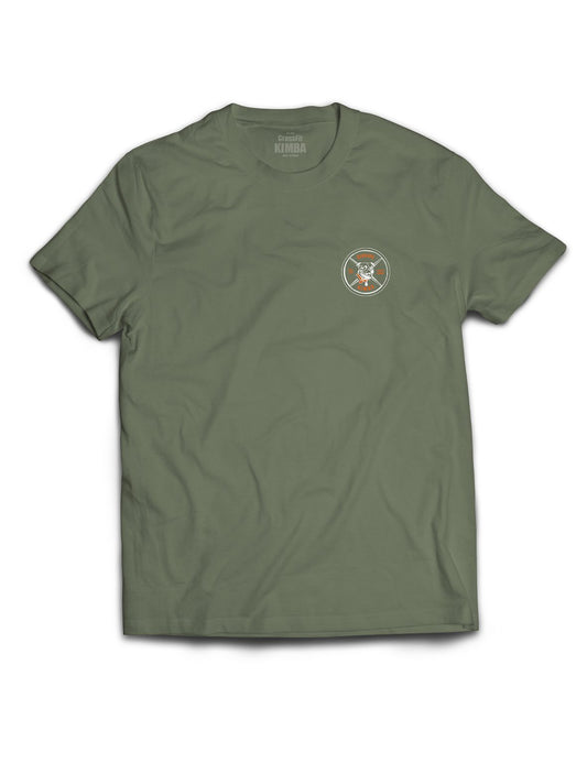 Universal Khaki Premium Tee - Kimba - CrossFit Kimba - AMRAP INDUSTRIES