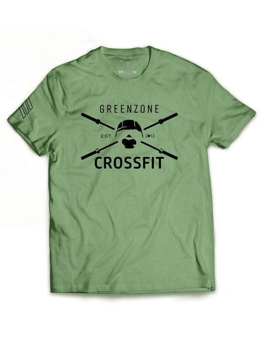 Universal Military Melange Premium Tee - Forging Elite Fitness - Greenzone - AMRAP INDUSTRIES